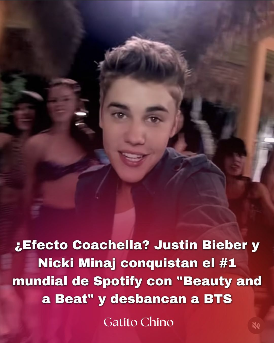 El éxito de 2012 resurge con fuerza y desbanca a BTS del primer lugar, en un fenómeno impulsado por el regreso del cantante a los escenarios