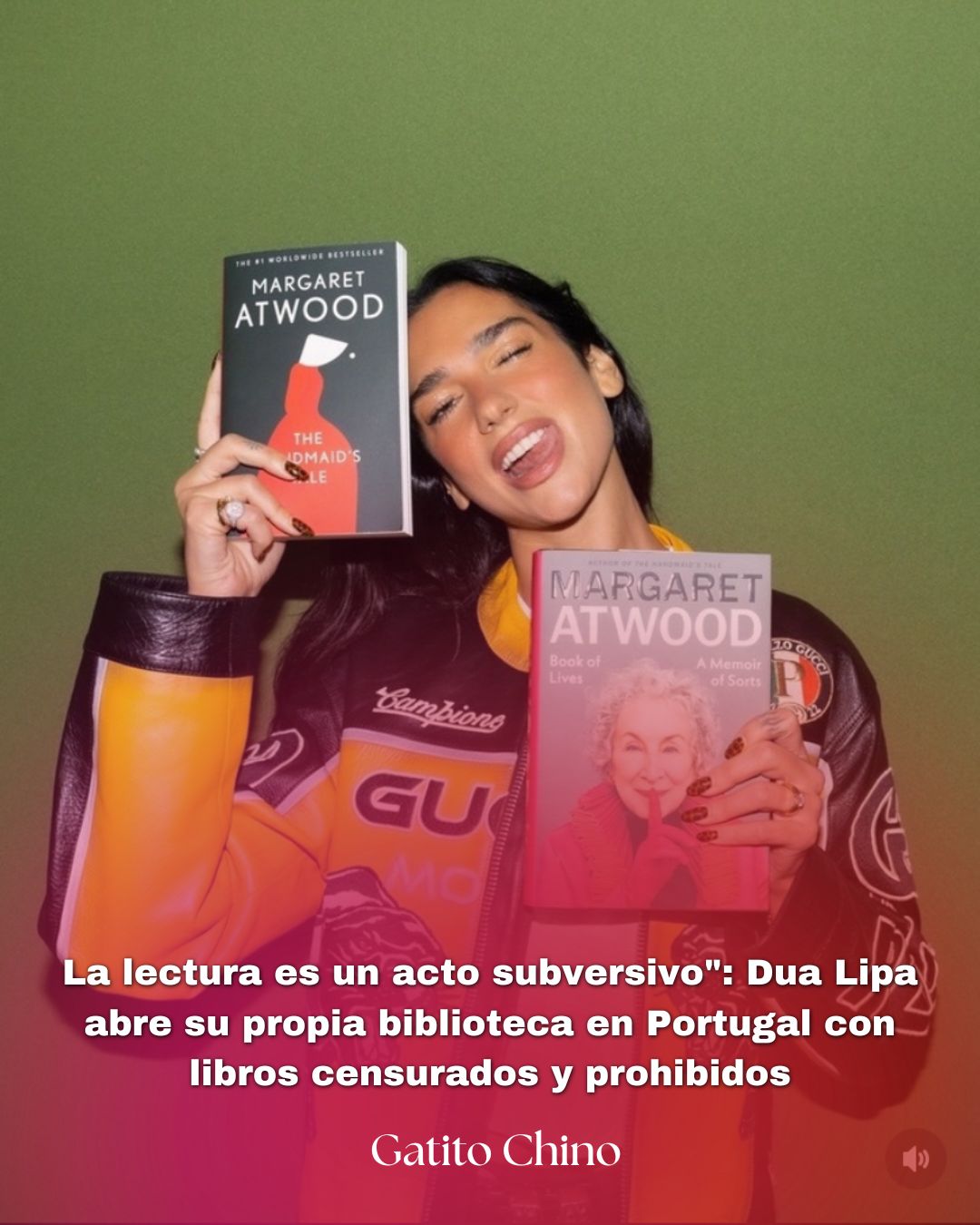 Dua Lipa abrirá su propia biblioteca en Portugal para honrar libros censurados