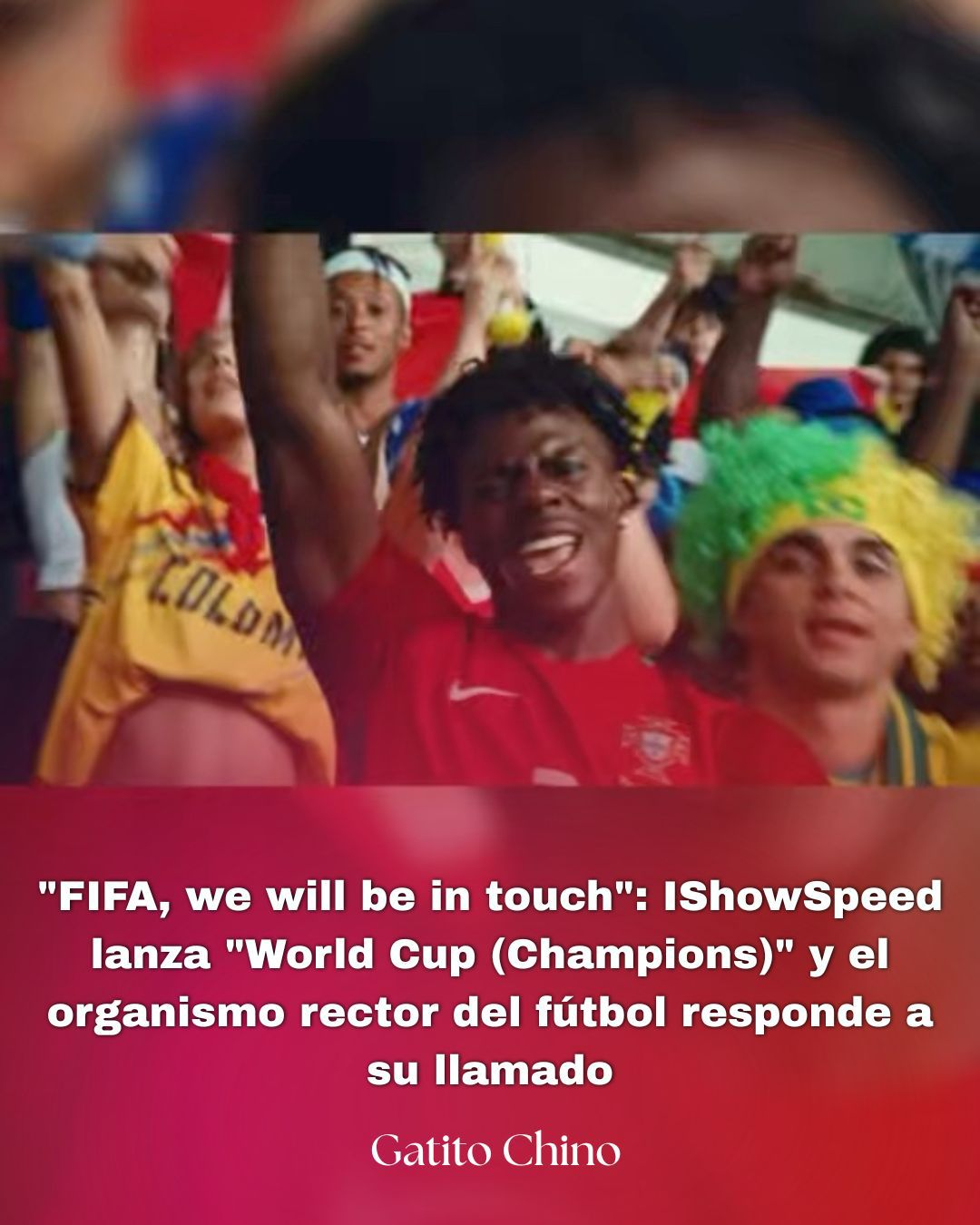 Video musical mundial 2026 IShowSpeed