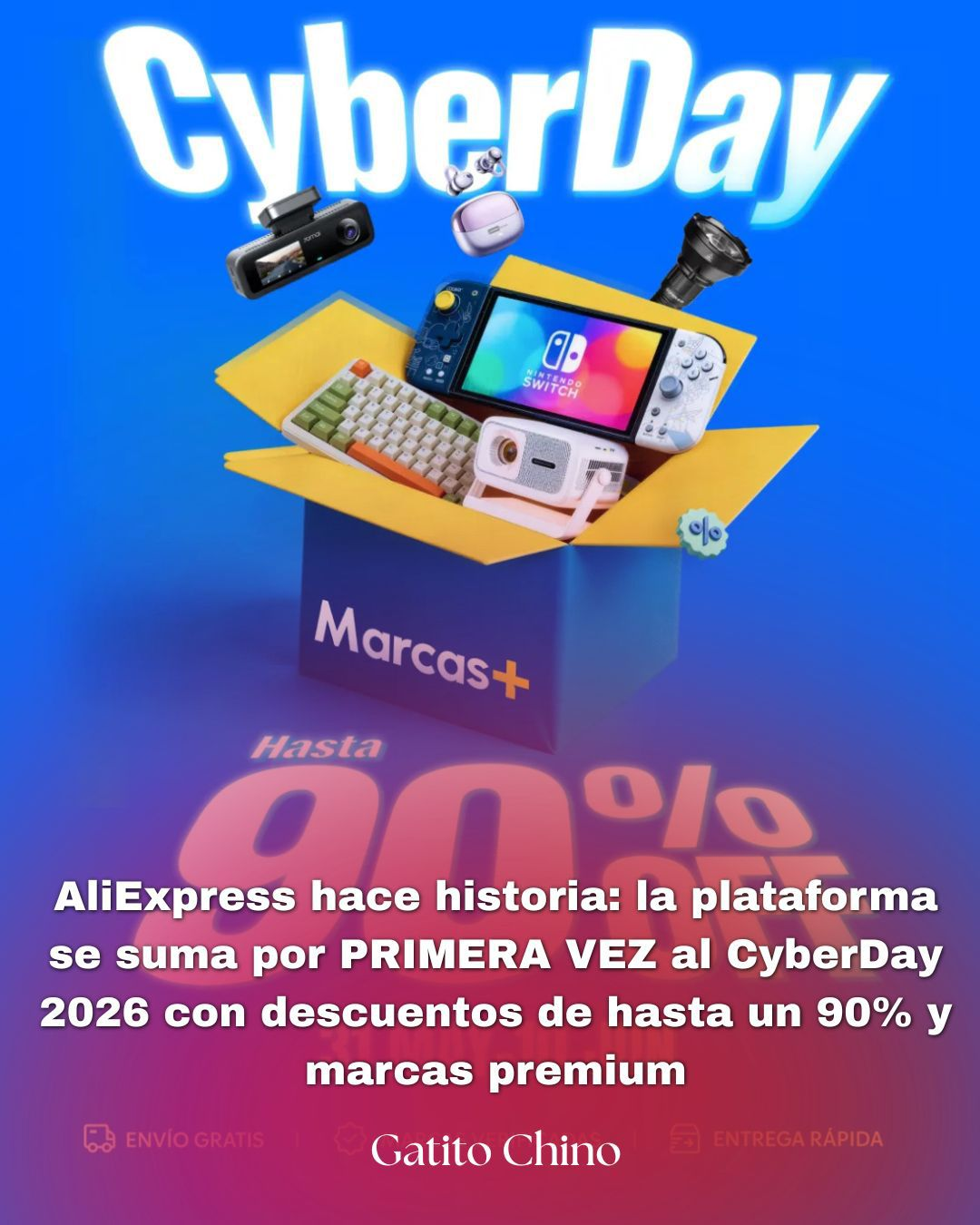 La plataforma de comercio electrónico Aliexpress hace su debut en el evento de ventas más importante del país, enfocándose en marcas certificadas y envío gratuito