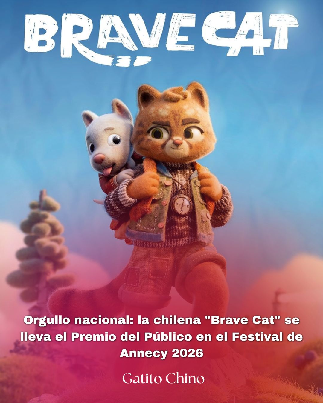 Película chilena «Brave Cat» gana el Premio del Público en el Festival de Annecy