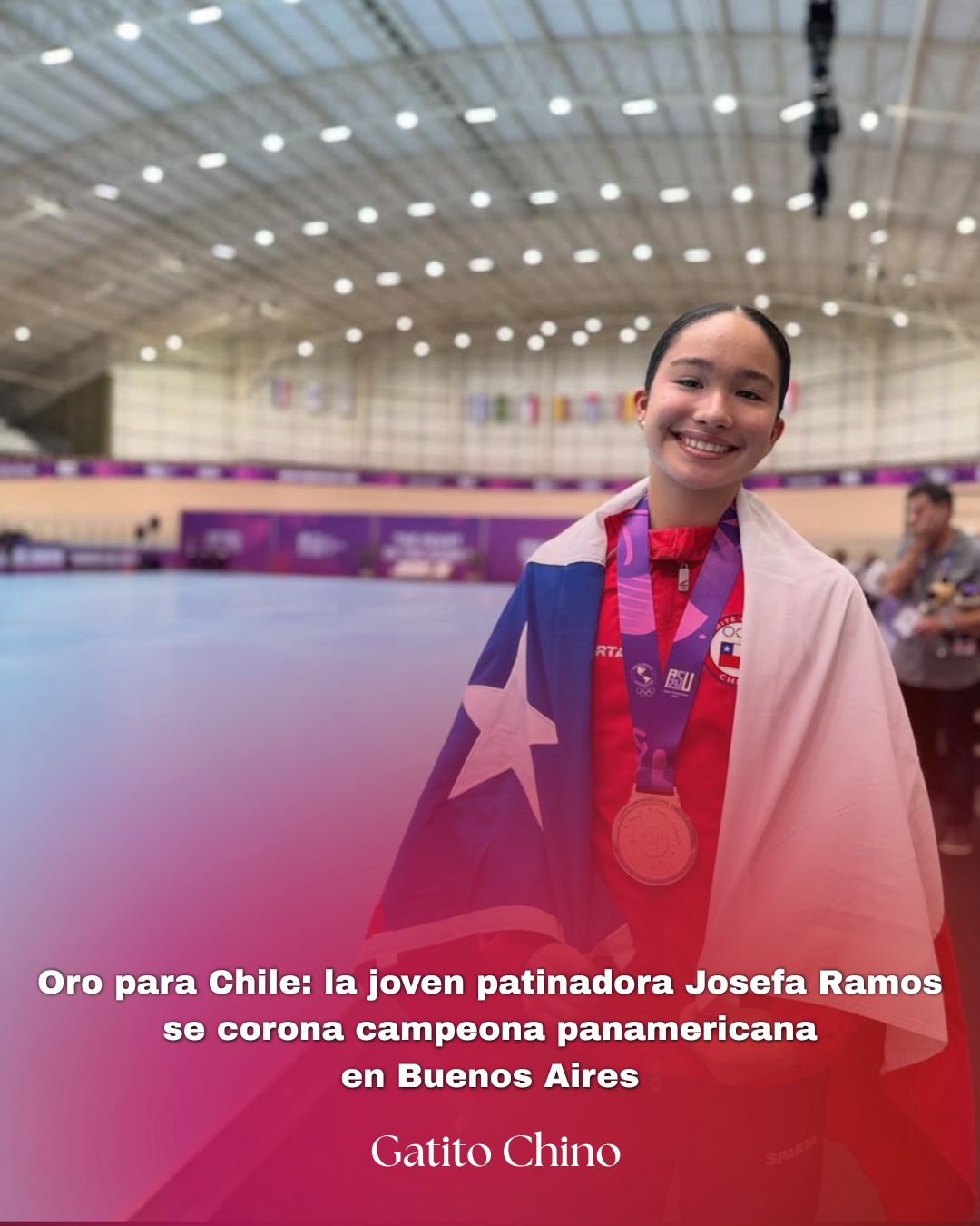 Josefa Ramos consigue la medalla de oro en el Panamericano de Patinaje Artístico