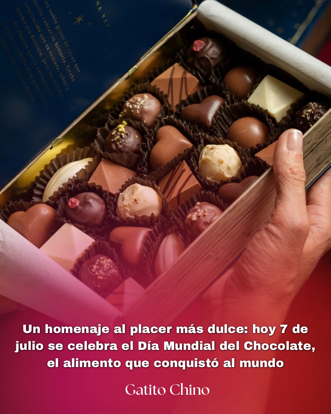 Hoy se conmemora el Día Mundial del Chocolate