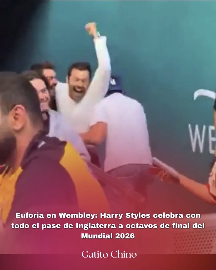 Harry Styles celebra la clasificación de Inglaterra en pleno concierto en Wembley
