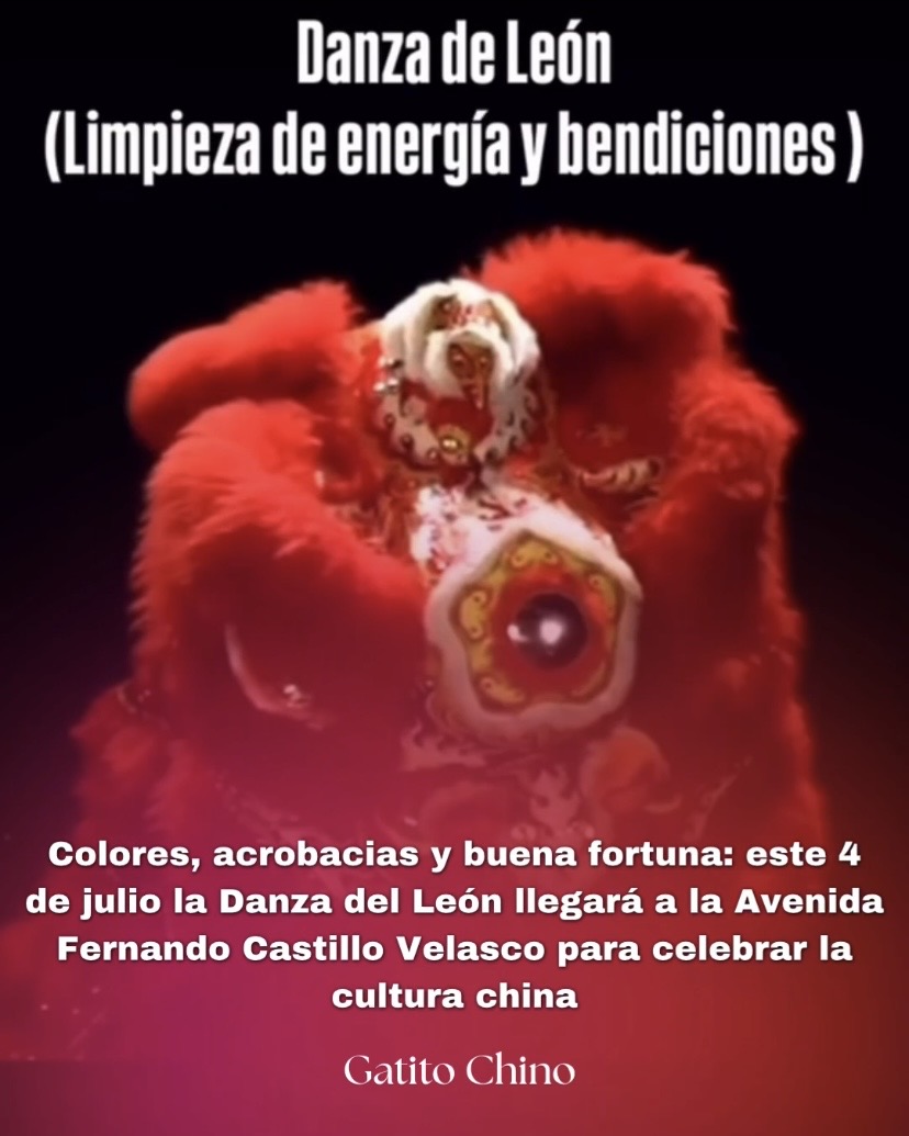 La tradición china llega a La Reina: este 4 de julio se realizará una espectacular Danza del León