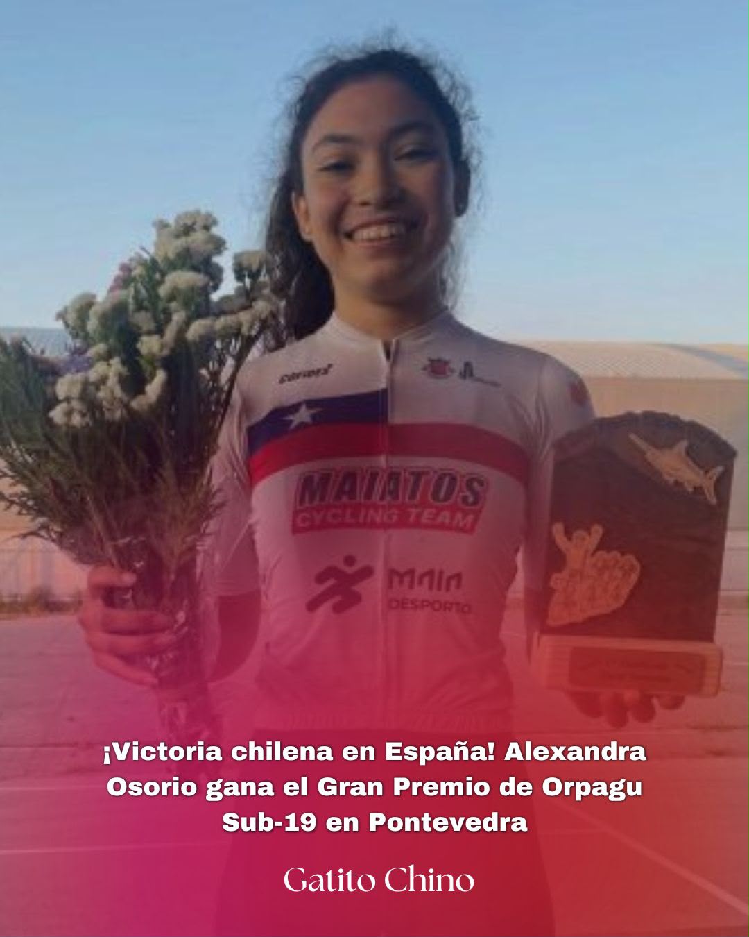 Alexandra Osorio, la joven chilena que conquistó España en el Gran Premio de Orpagu