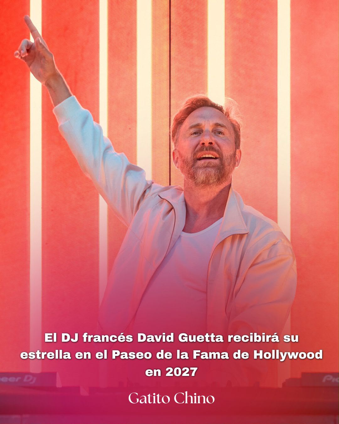 David Guetta tendrá su estrella en el Paseo de la Fama en 2027