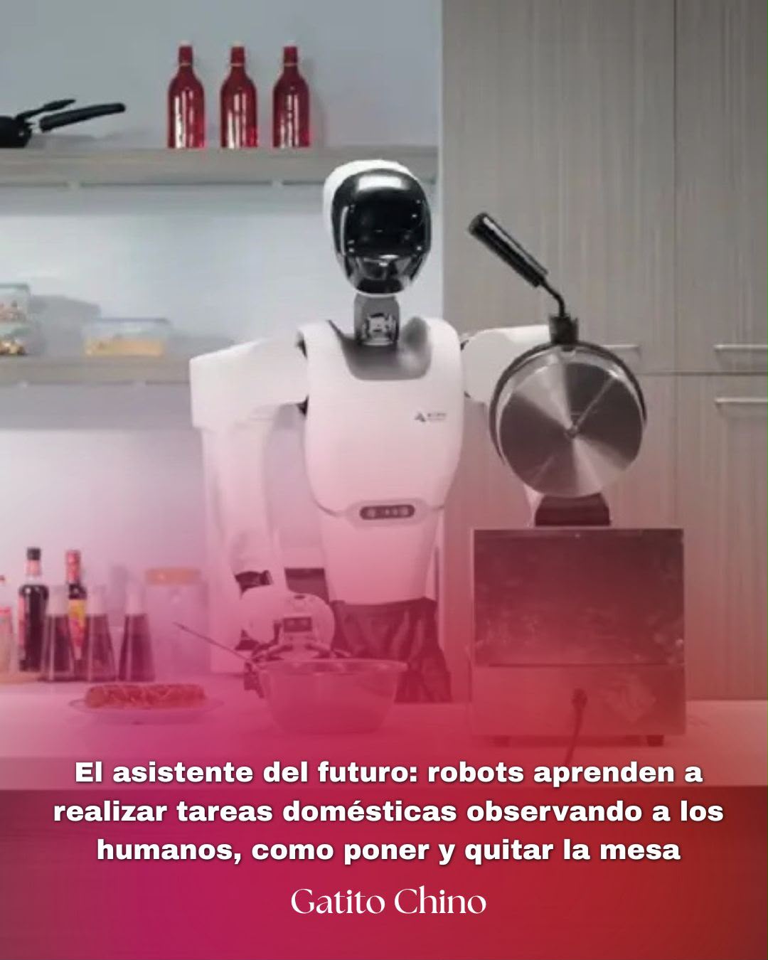 Robots aprenden a ayudar en tareas del hogar observando a los humanos