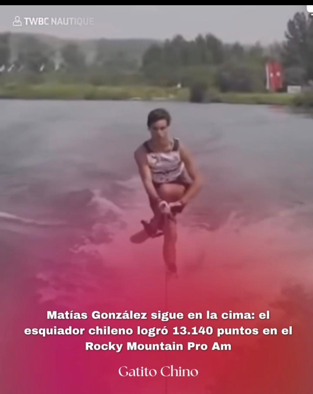 El esquiador chileno Matías González alcanzó los 13.140 puntos en el Rocky Mountain Pro Am