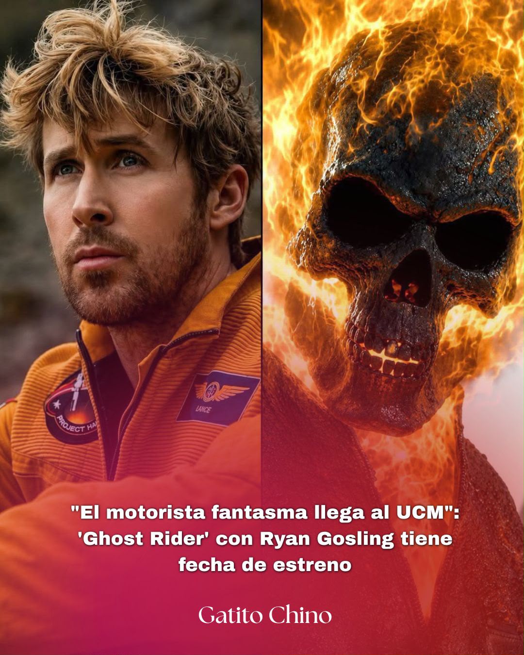 ‘Ghost Rider’ con Ryan Gosling se estrenará el 28 de julio de 2028