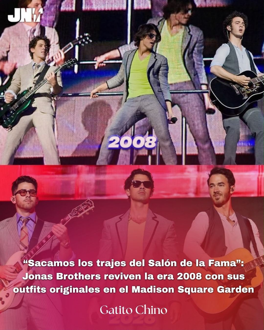Los Jonas Brothers inician su gira «The Burning Up Tour All Over Again»