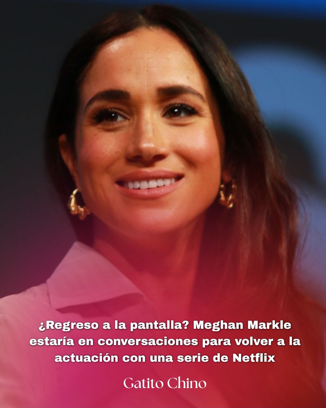 Meghan Markle podría volver a la actuación con un proyecto en Netflix