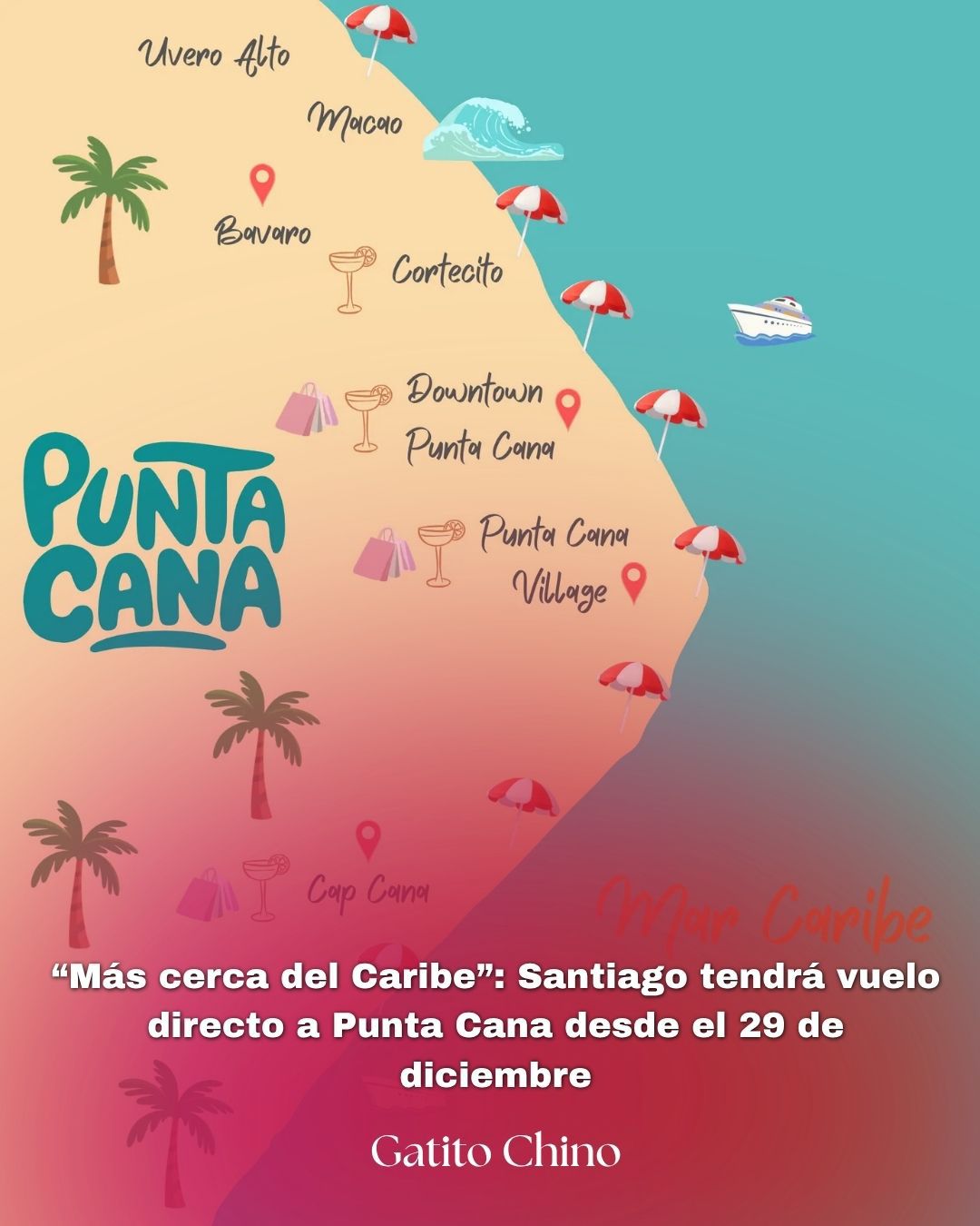 Santiago de Chile tendrá vuelo directo a Punta Cana: nueva ruta de Sky Airline a partir del 29 de diciembre