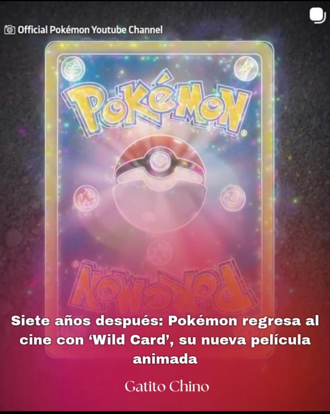 Pokémon regresa a la pantalla grande: primer tráiler de ‘Pokémon: Wild Card’